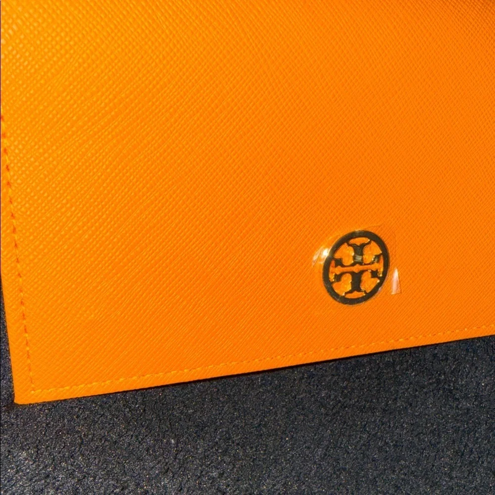 Tory Burch Vibrant Orange Clutch